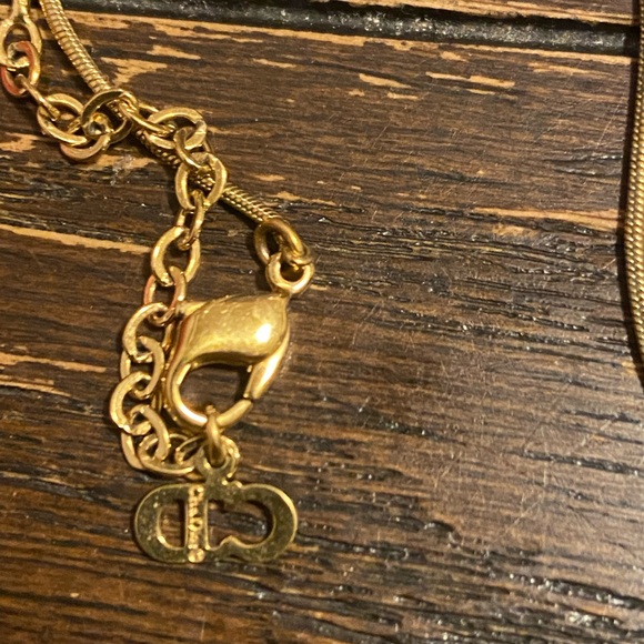 Dior signed snake necklace - Picture 4 of 7